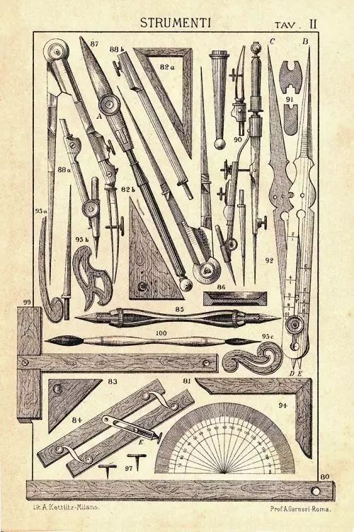 没有电脑的年代,机械工程师是如何制图的?的图2